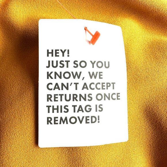 ASOS Curve Mustard Yellow Tie Waist Dress With Ballon Cropped Sleeves - Picture 6 of 8